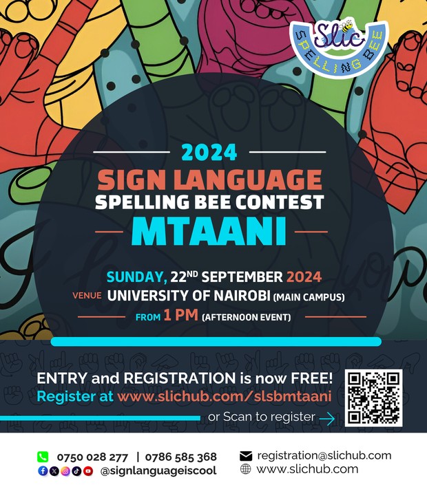 SIGN LANGUAGE SPELLING BEE, MTAANI